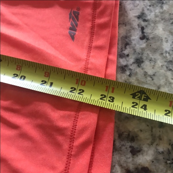 NWT AVIA ORANGE WORK OUT  TOP - Picture 4 of 12